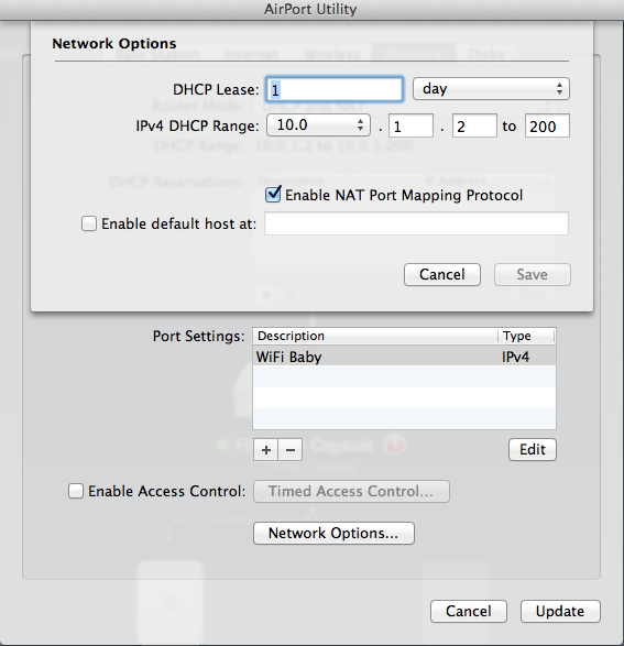 ENABLE NAT PORT MAPPING PROTOCOL ENABLE NAT PORT MAPPING PROTOCOL