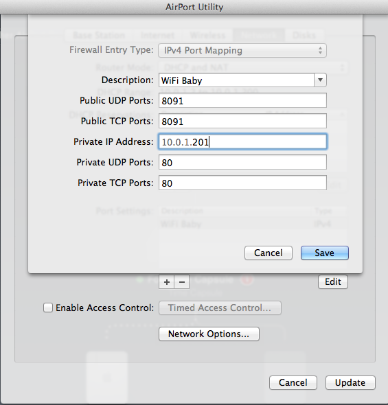 PORT FORWARDING WIFI BABY PORT FORWARDING WIFI BABY