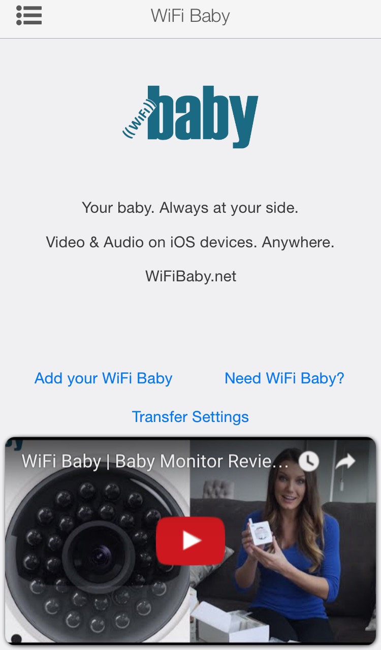 Best Video Baby Monitor App iPhone WiFi Baby Monitor App Setup